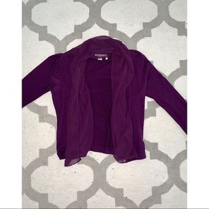 H&M purple women cardigan